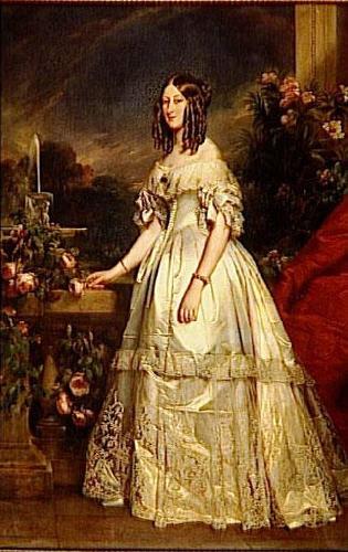 Franz Xaver Winterhalter Portrait of Victoria of Saxe Coburg and Gotha